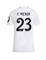 Ženske Nogometnih dresov Real Madrid Ferland Mendy #23 Domači 2024-25 Kratki rokavi